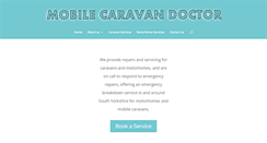 Desktop Screenshot of mobilecaravandoctor.co.uk